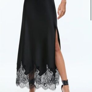 Alice + Olivia Maeve slip skirt NWT